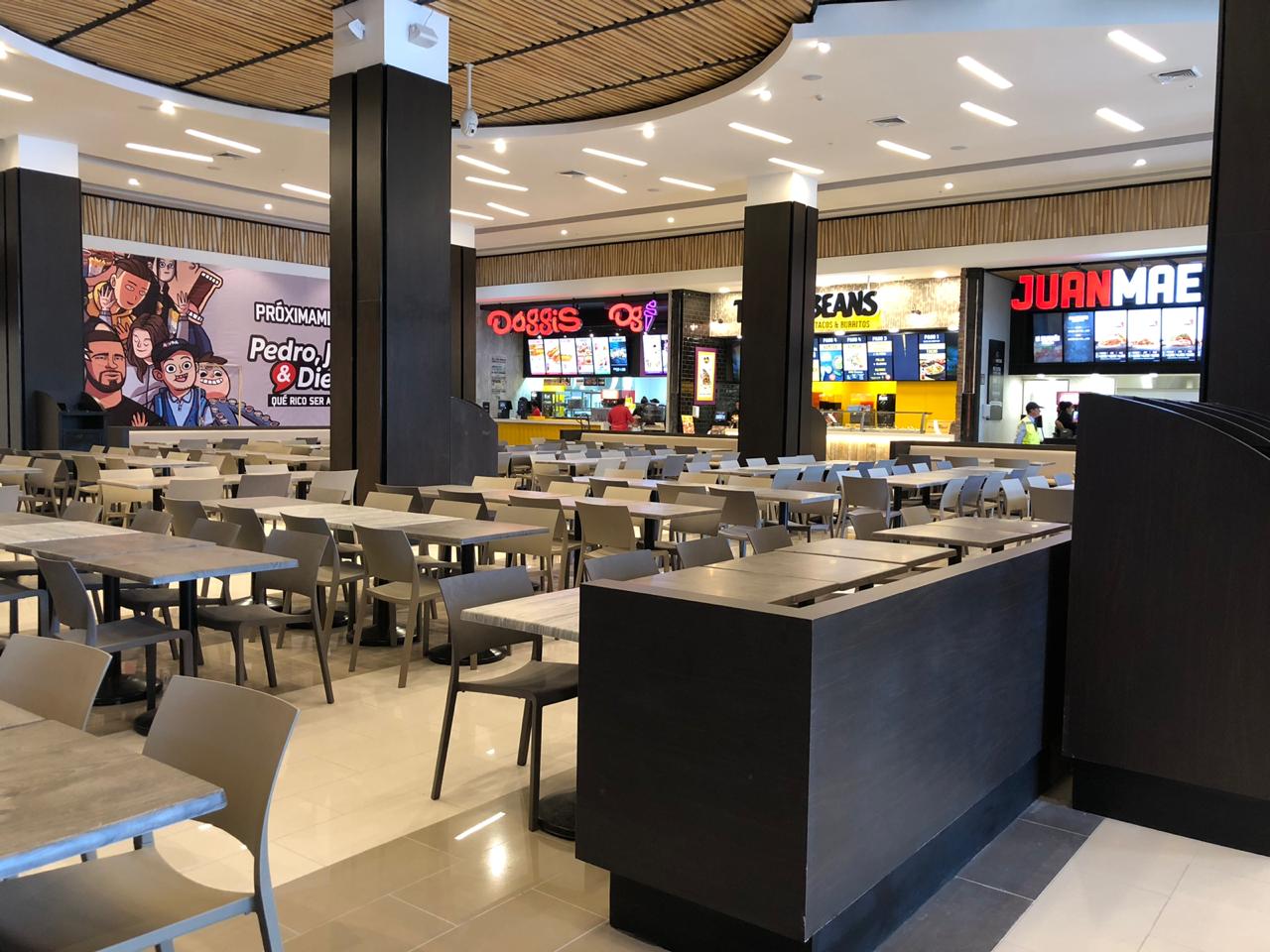 Mall “Open La Calera” abrió su nuevo Patio de Comidas con conocidas