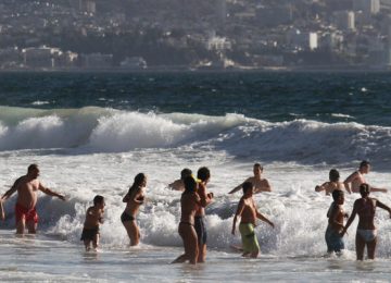 muertos y ahogados en playas region valparaiso