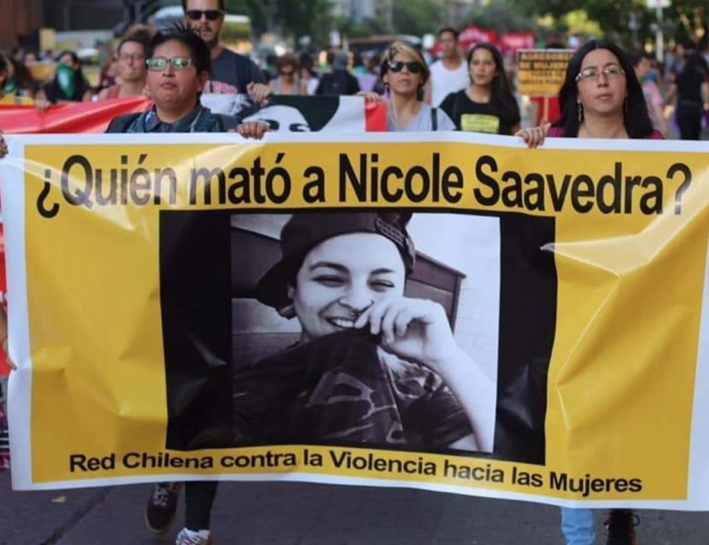 Prima Nicole Saavedra lucha por justicia