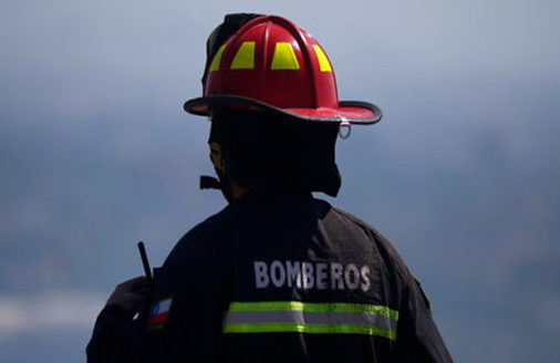 bombero quillota incendio valparaiso