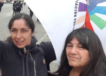 A la izquierda, Marissa Segura, Presidenta de AproJunji.