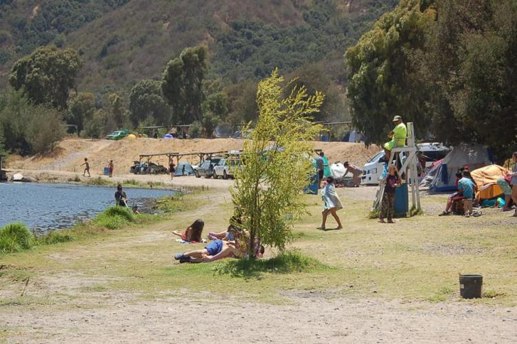 camping limache accidente niño