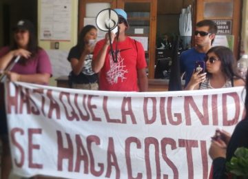 protesta pozo melon