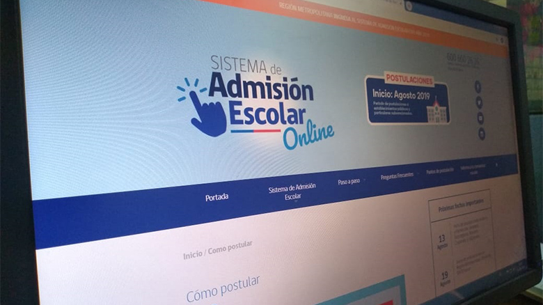 sistema admision escolar