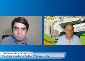 cristian cerda, candidato a alcalde de Quillota conversa sobre sus propuestas