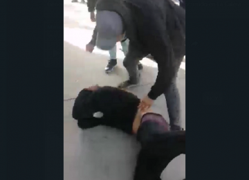 golpiza ladron calera