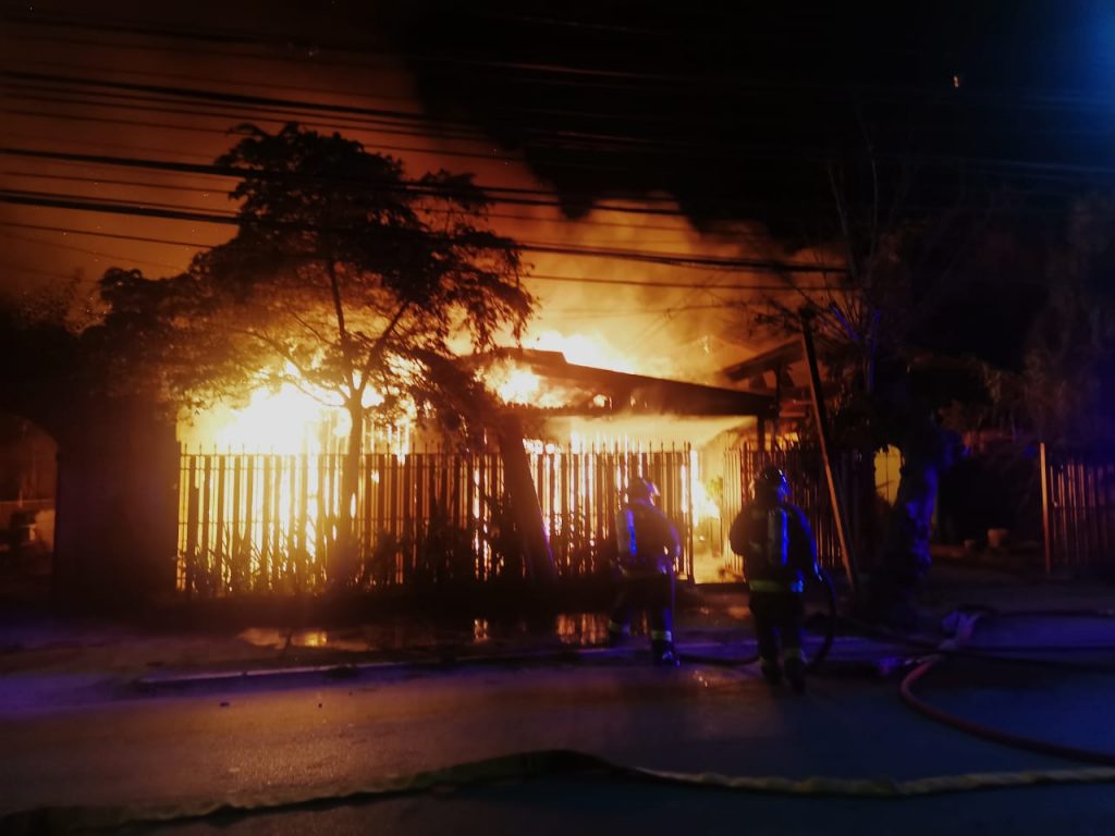 incendio vivienda quillota