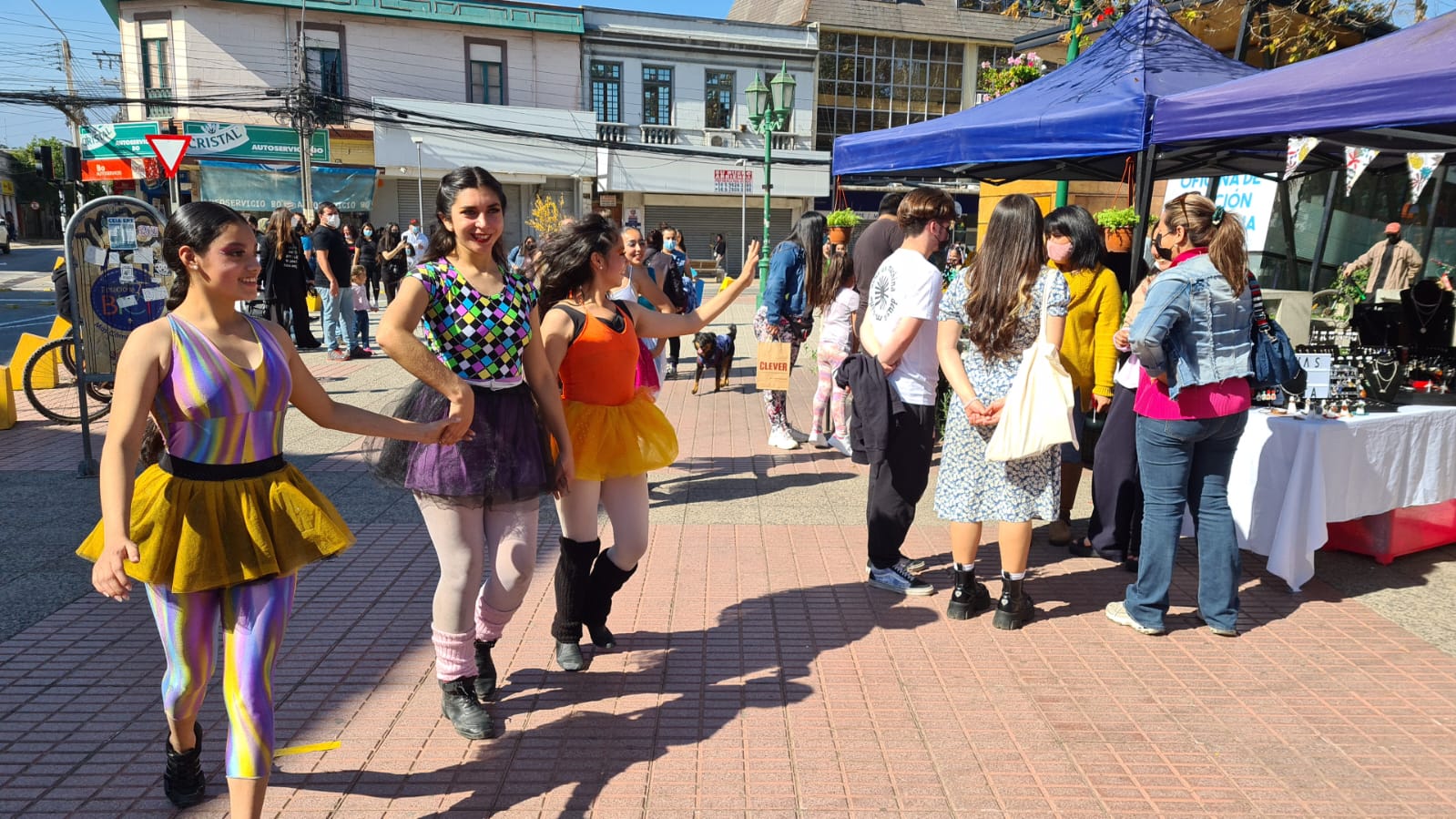 dia de la danza Quillota academias intervención urbana