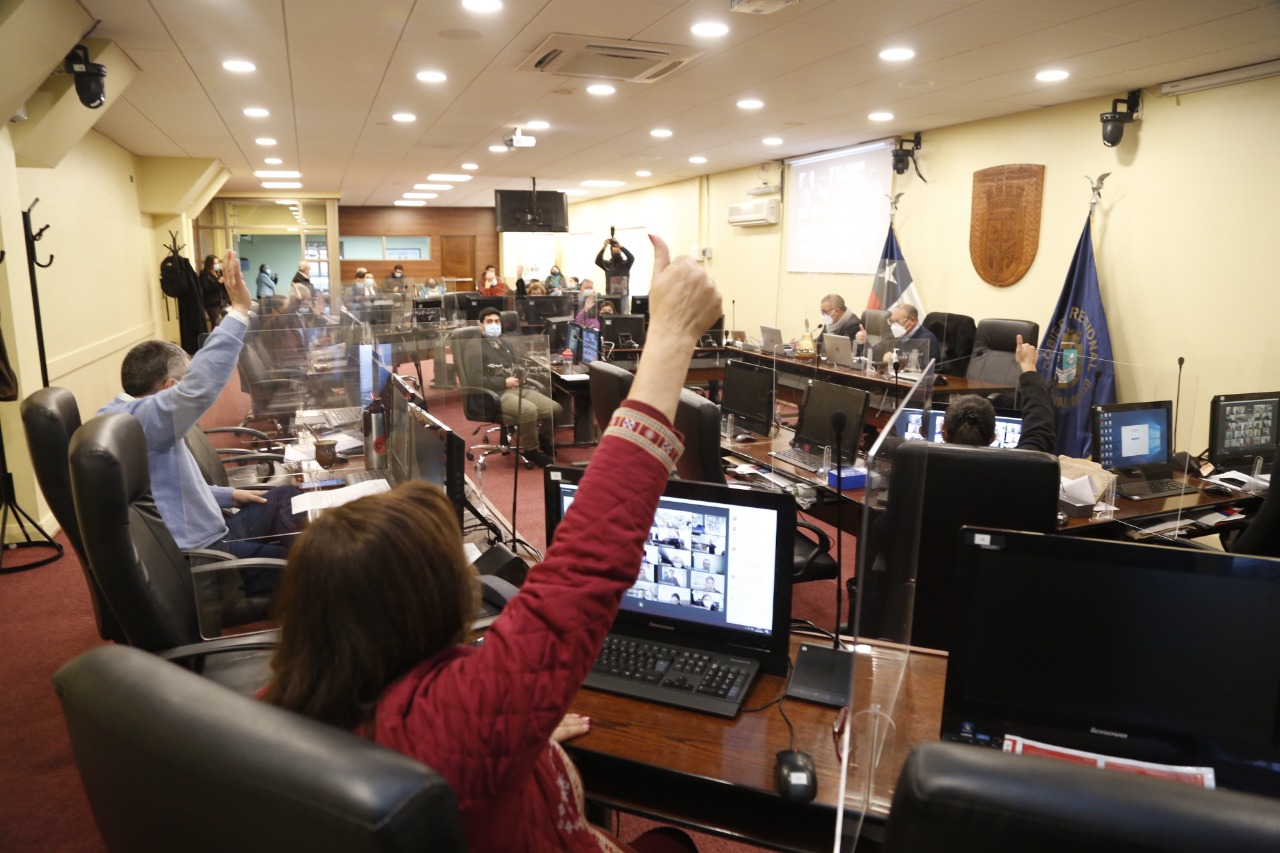 Dineros para agricultura Pleno del Consejo Regional de Valparaíso