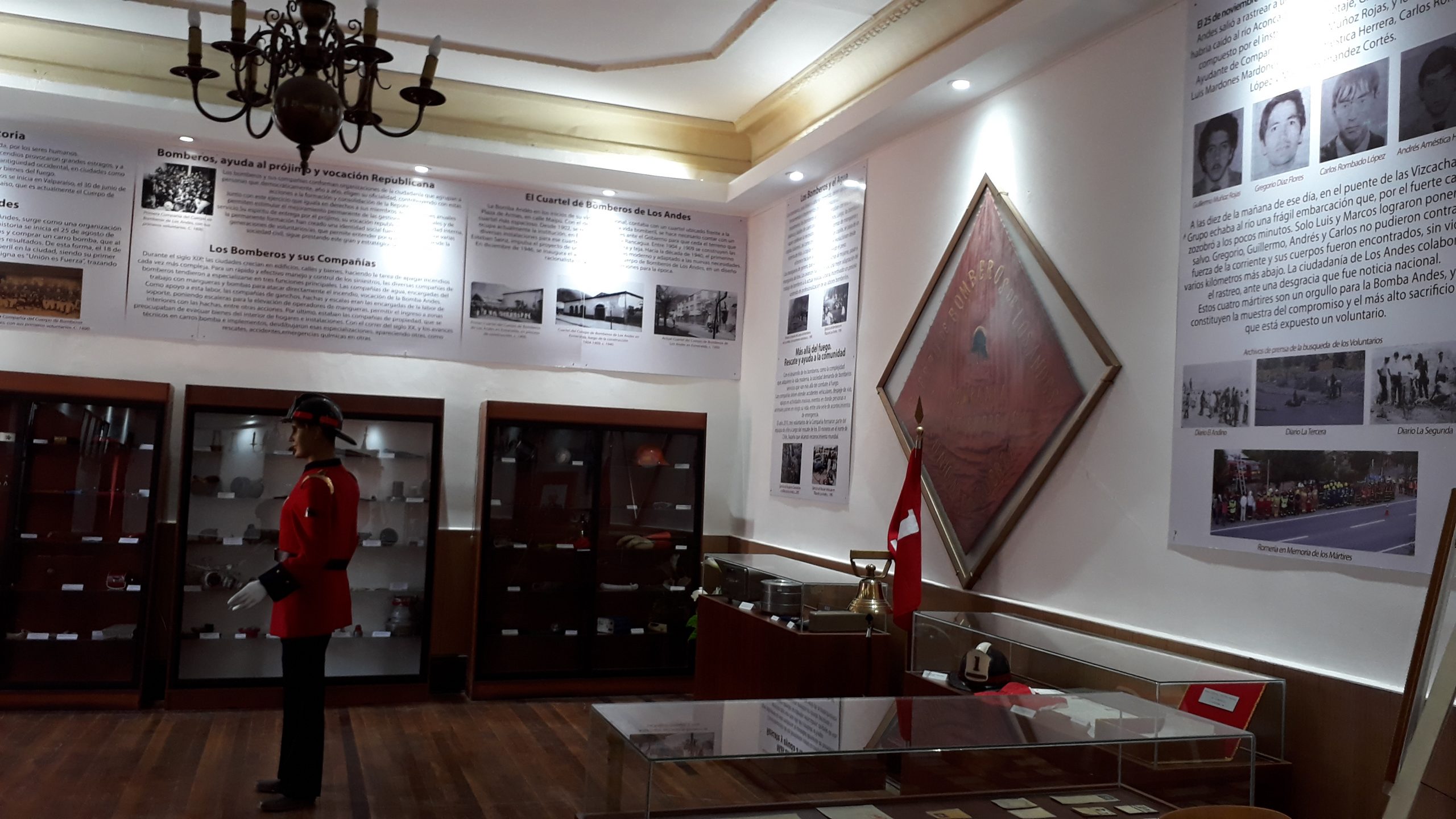 museo de bomberos Los Andes