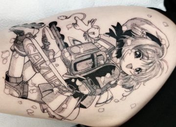 tatuajes de animé