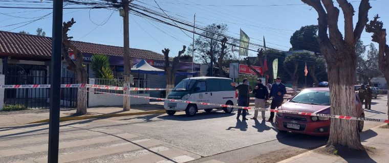 Balacera Puchuncavi hombre murio tras ser baleado afuera del BancoEstado