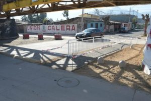 cruce pavimentado bajo el puente entrepuentes y el trigal de la calera 30 de junio 2022