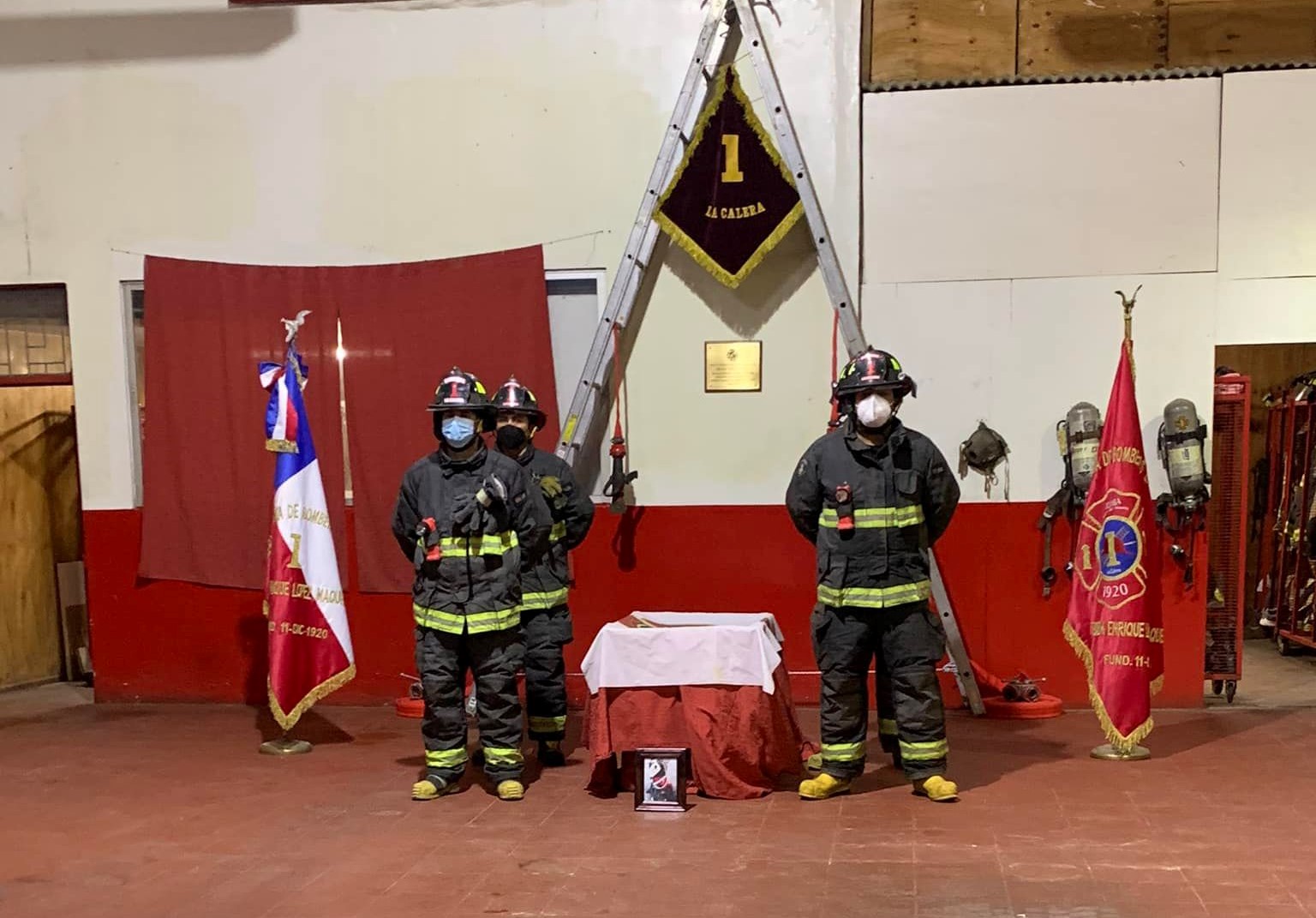 Perrito bombero La Calera