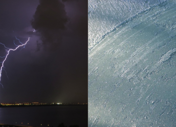 Heladas y posibles tormentas eléctricas en la región de valparaíso