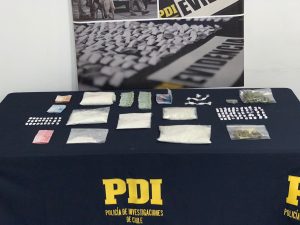 PDI San Felipe incauta distintas dosis de cocaína y marihuana en viviendas de Putaendo