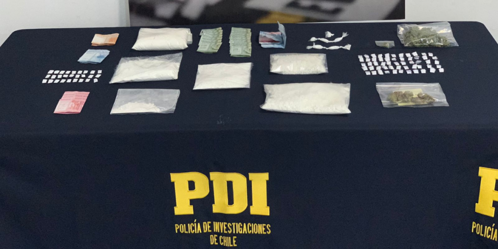 PDI droga incautada en domicilios de Putaendo