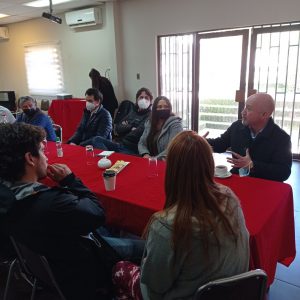 Reunión Delegado Presidencial Provincial de Petorca con pescadores, escuelas de buceo de Pichicuy y Los Molles