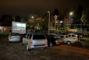 Autocine en Quilpué: segunda función en estación de metro día 24 de junio de 2022