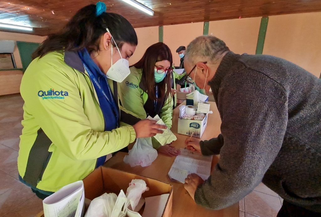 entrega de medicamentos en terreno quillota julio 2022