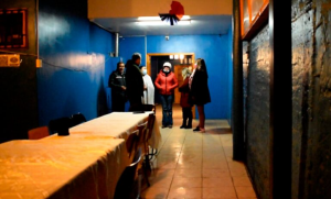 Interior de segundo albergue municipal de Quillota para personas en situación de calle