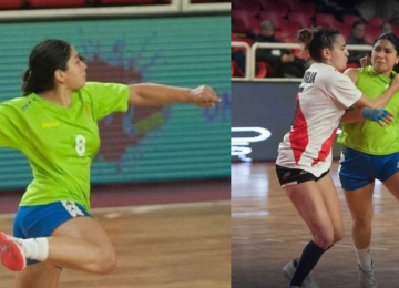 valeria carrasco destacada jugadora de balonmano de Quillota irá a pasantía en club de primera división de Suecia