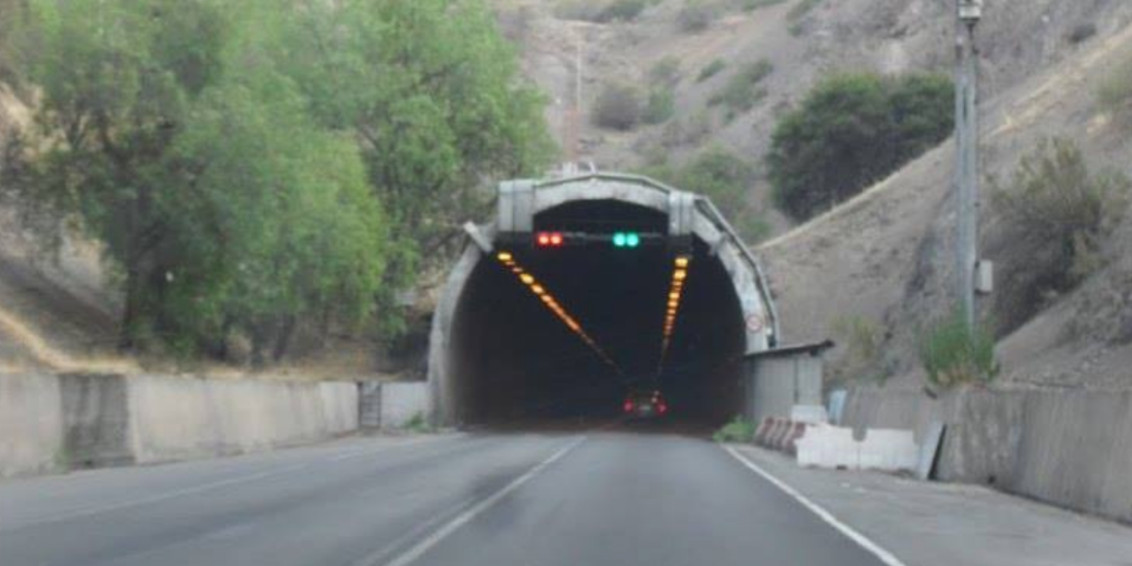 En septiembre cerrarán el tránsito por el Túnel Chacabuco, que conecta la provincia de Los Andes con la provincia de Chacabuco