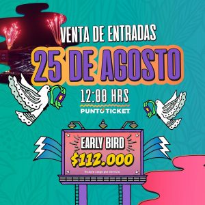 Fecha de venta de entradas Early Bird de Lollapalooza 2023