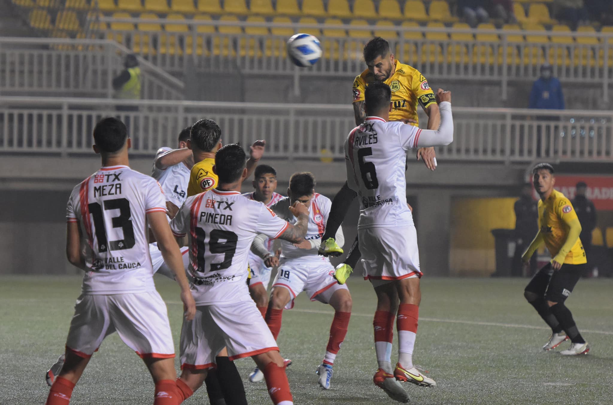 Gol de Claudio Meneses para San Luis en el partido disputado con Unión San Felipe el día 23 de agosto de 2022