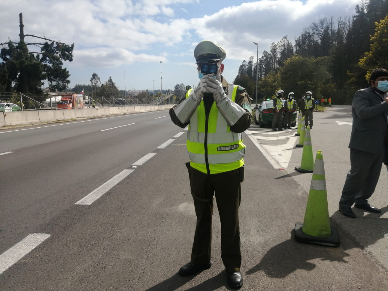 Habrá fiscalización de la velocidad este fin de semana largo. Este viernes es el peak de ingreso de vehículos a la Región de Valparaíso