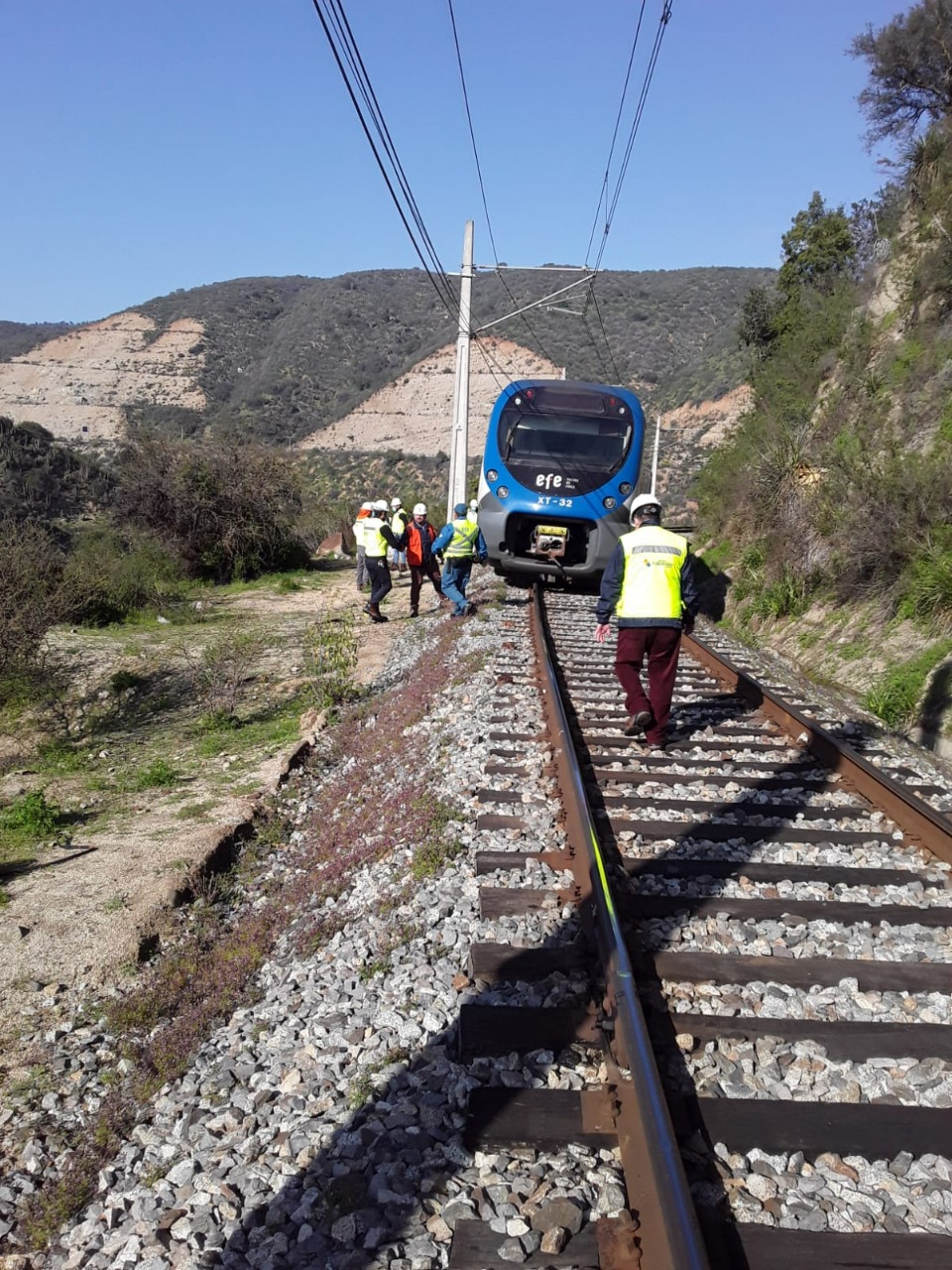 Los tiempos de viaje en metro tras incidente entre El Salto y Quilpué