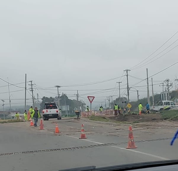 Taco entre Quillota y Limache el día 11 de agosto de 2022