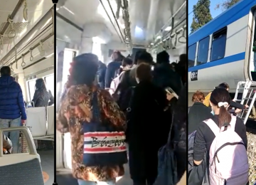 Tren con pasajeros descarriló entre El Salto y Quilpué