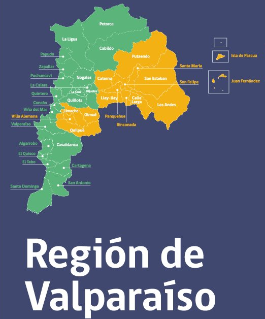 12 comunas de la Región de Valparaíso avanzan a Bajo impacto sanitario el jueves 08 de septiembre