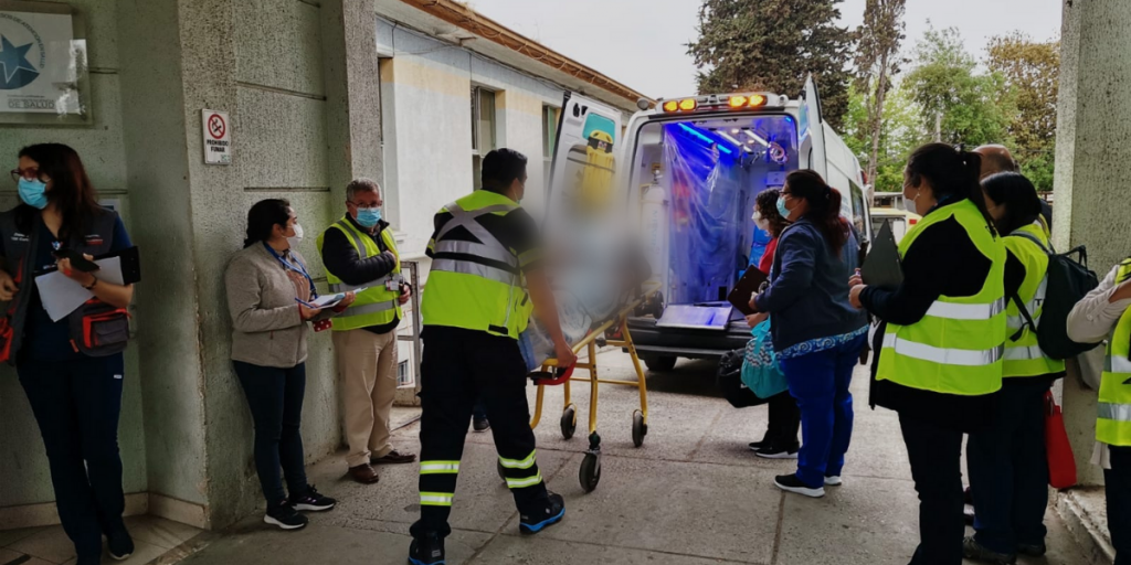 Inicia el traslado de pacientes al Hospital Biprovincial Quillota Petorca