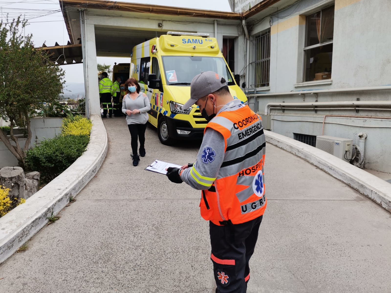 Inició el traslado de pacientes al Hospital Biprovincial Quillota Petorca