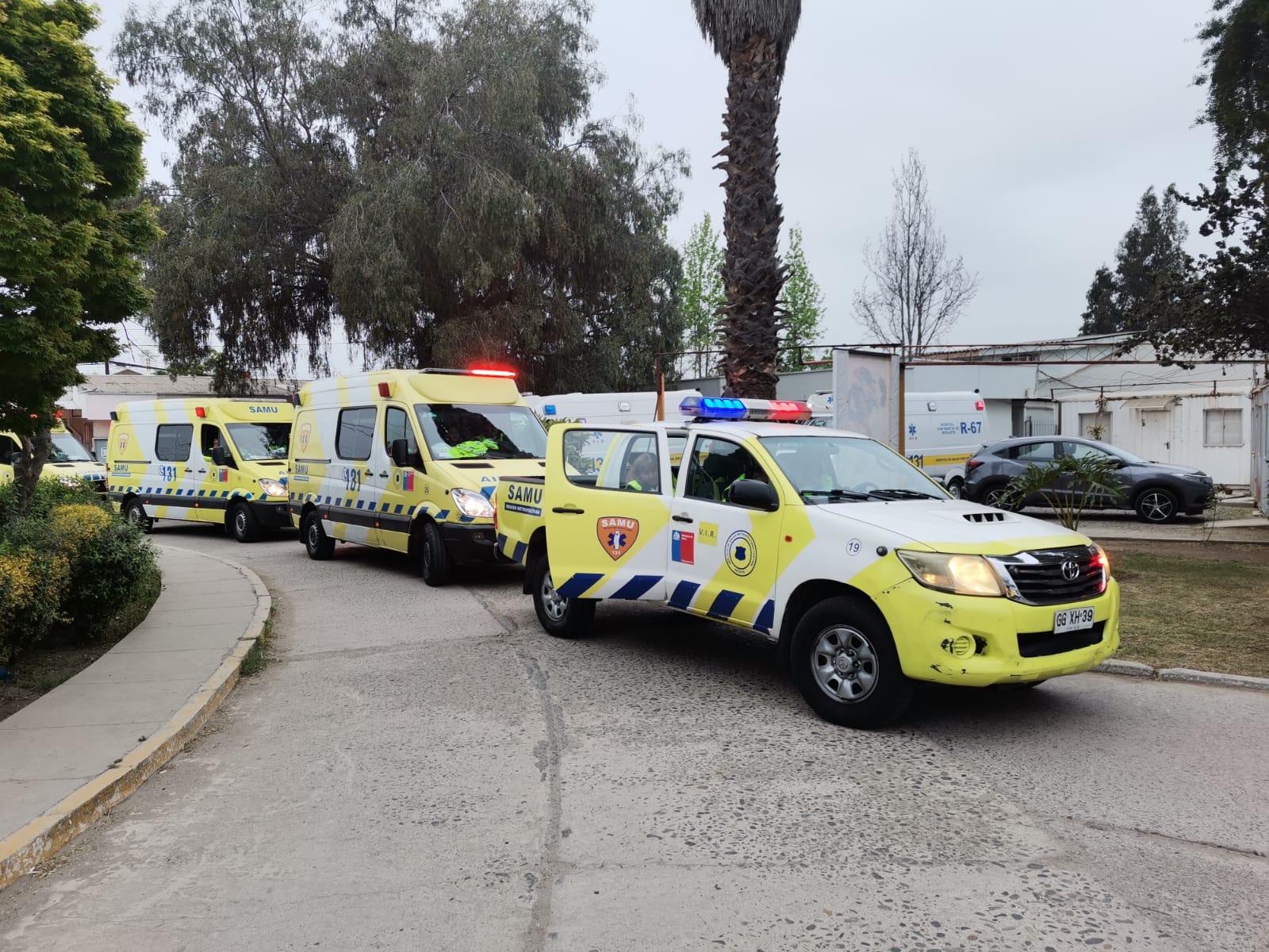 Inició el traslado de pacientes al Hospital Biprovincial Quillota Petorca