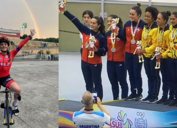 Paula Molina, oriunda de Quilpué, obtiene medalla de plata en ciclismo en Juegos Odesur 2022