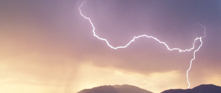 Anuncian lluvia, vientos y tormentas eléctricas en la Región de Valparaíso