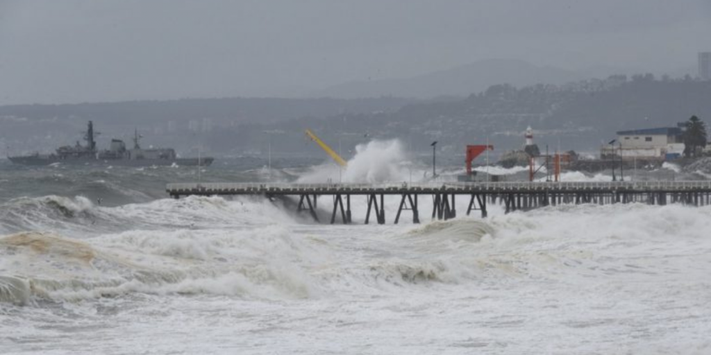 Anuncian nuevo evento de marejadas en la Región de Valparaíso