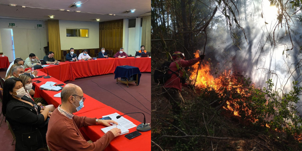 Autoridades coordinan medidas de prevención y respuesta por riesgo de incendios forestales