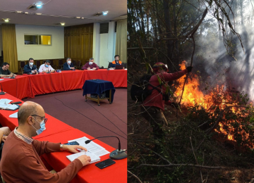 Autoridades coordinan medidas de prevención y respuesta por riesgo de incendios forestales