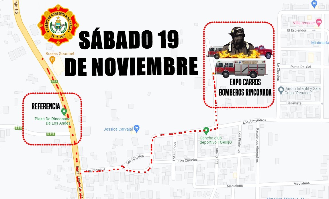 Expo Carros Rinconada de los Andes noviembre de 2022