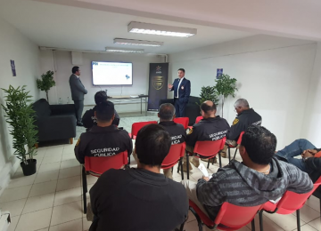 PDI hizo capacitación a funcionarios de Seguridad Pública Municipal de Limache