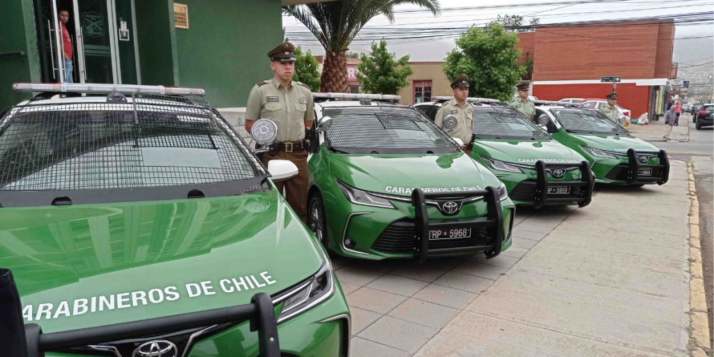 Provincia de Petorca recibe 4 nuevos vehículos policiales