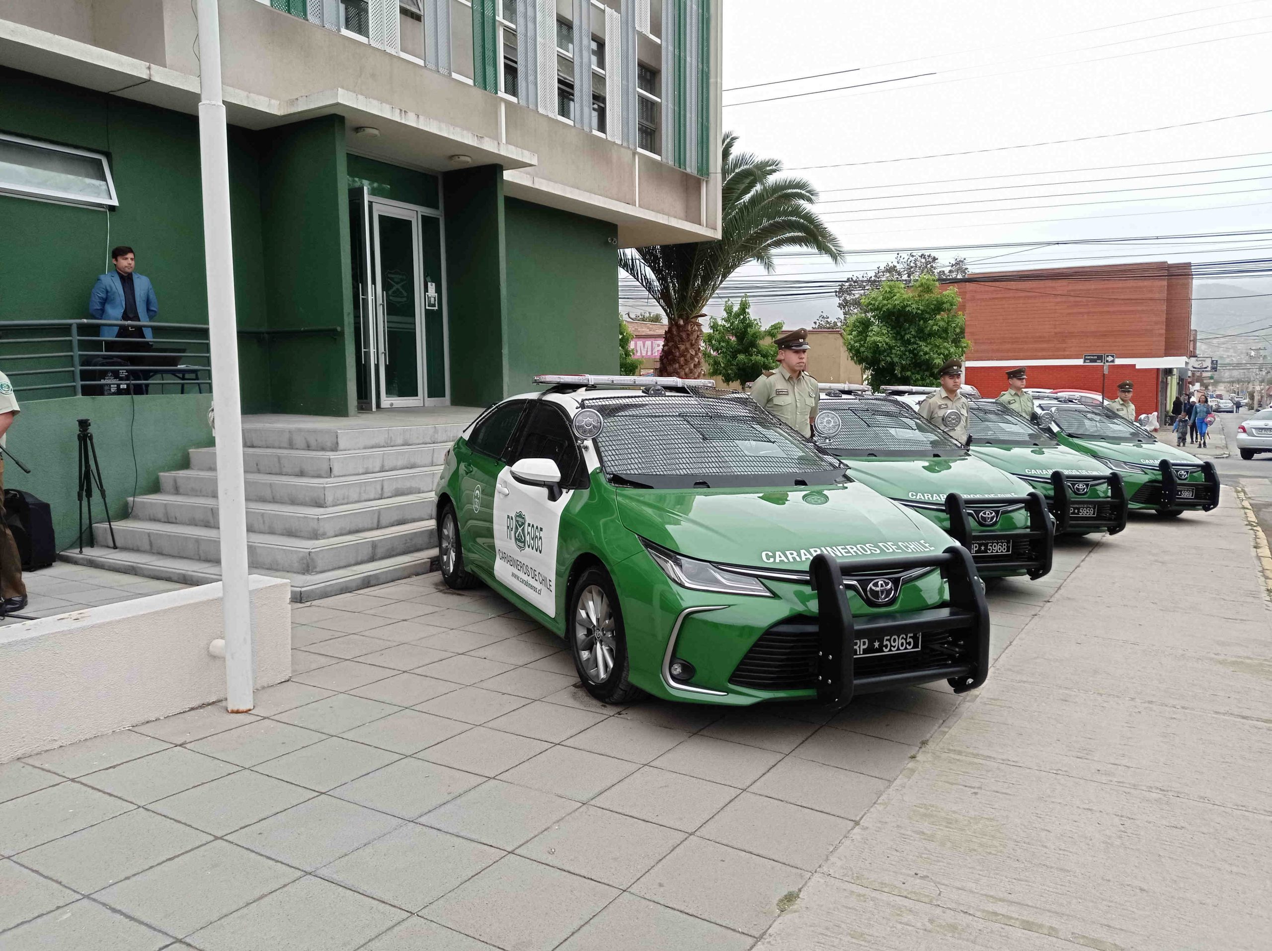 Provincia de Petorca recibe 4 nuevos vehículos policiales