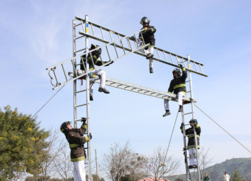 2° Compañía de Bomberos de Quillota hará competencia de escalas