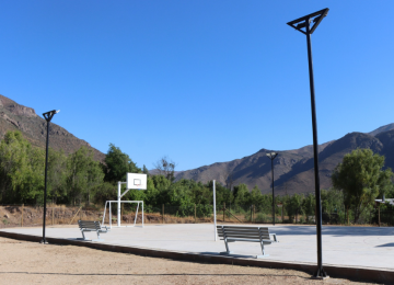 Cabildo: Comunidad de Alicahue ya cuenta con nueva y equipada multicancha
