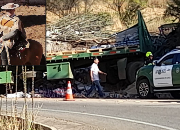 Camión desbarrancó en Cuesta La Dormida: hay un fallecido