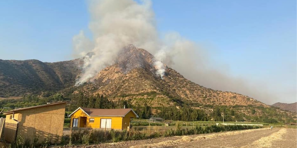 En prisión preventiva quedó presunto autor de incendio forestal en Catemu